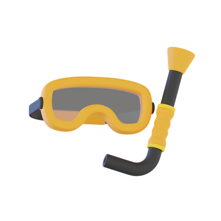 Scuba Diving Mask  3D Icon