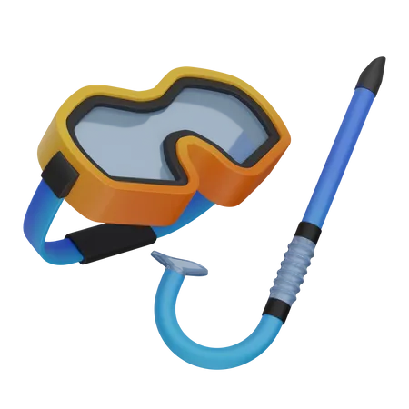 Scuba Diving Mask  3D Icon