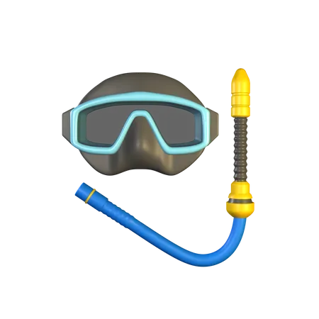 Scuba Diving Mask  3D Icon