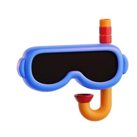 Scuba Glasses  3D Icon