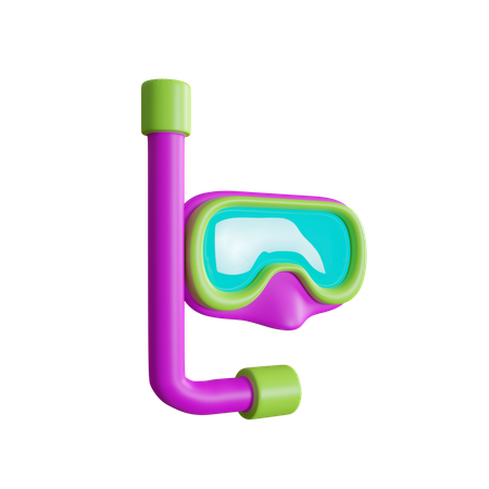 Scuba Goggles  3D Icon