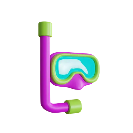 Scuba Goggles  3D Icon