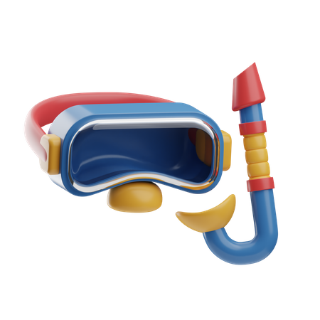 Scuba Mask  3D Icon