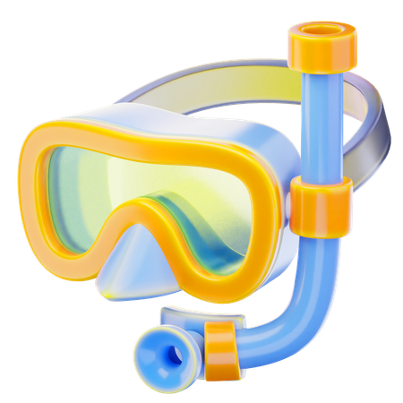 Scuba Mask  3D Icon