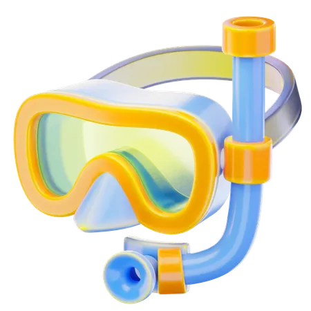 Scuba Mask  3D Icon
