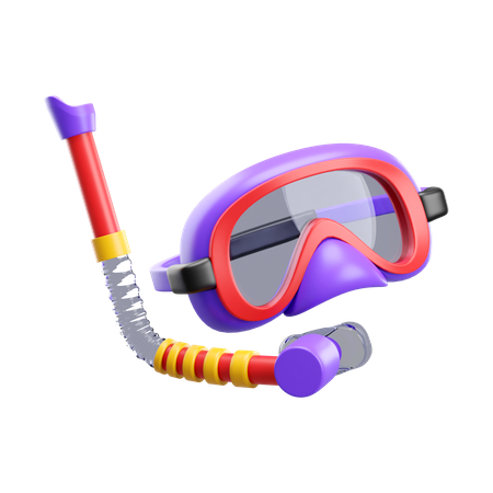 Scuba Mask  3D Icon