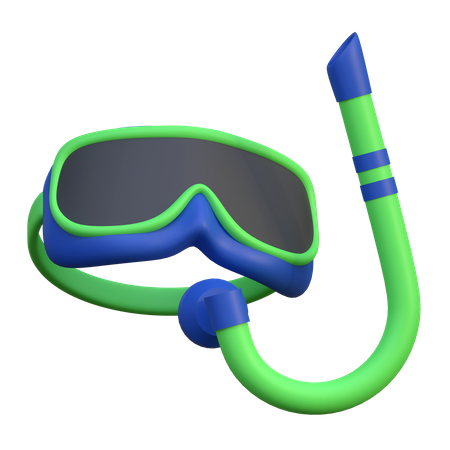 Scuba Mask  3D Icon