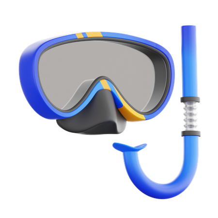 Scuba Mask Diving  3D Icon