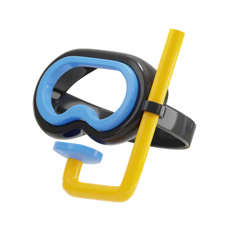 Scuba Mask Diving  3D Icon