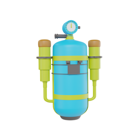 Scuba Tank  3D Icon