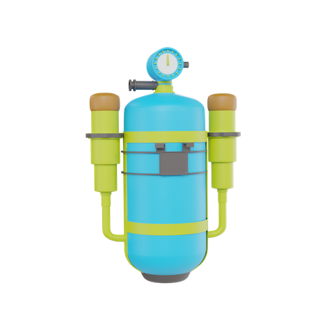 Scuba Tank  3D Icon