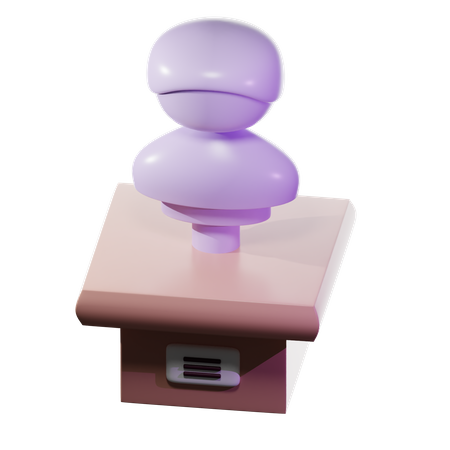 Sculpture  3D Icon