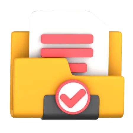 Scure Folder  3D Icon