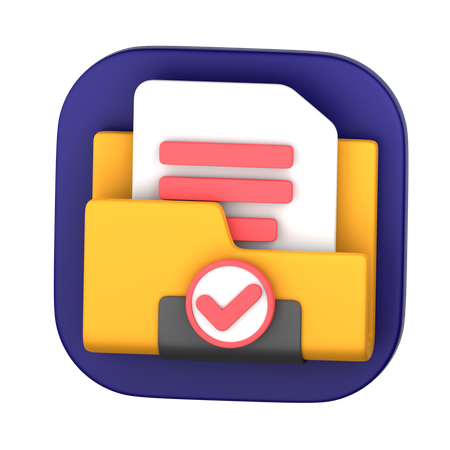 Scure Folder  3D Icon