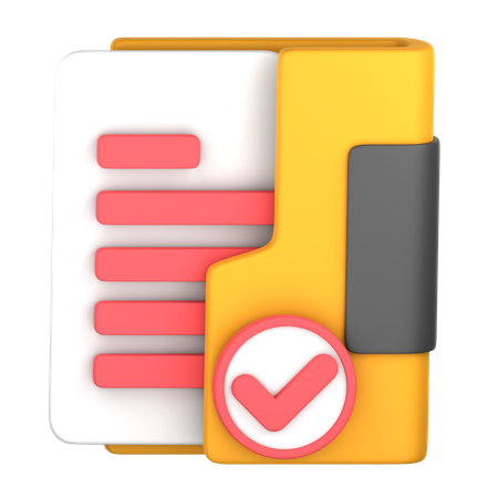 Scured Folder  3D Icon