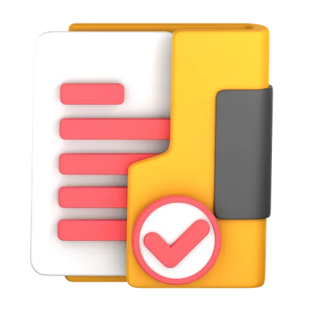 Scured Folder  3D Icon