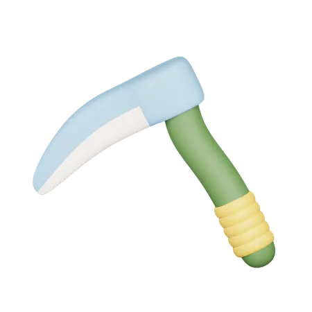 Scythe Tool  3D Icon