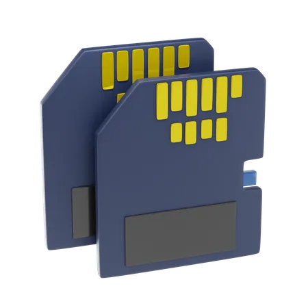 Sd Card 3 D Icon And Illustration 3D Icon