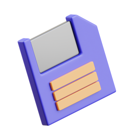 SD Card  3D Icon