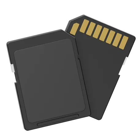 SD Card  3D Icon