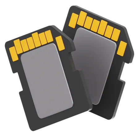 Sd Card  3D Icon