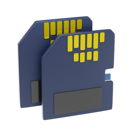 Sd Card  3D Icon