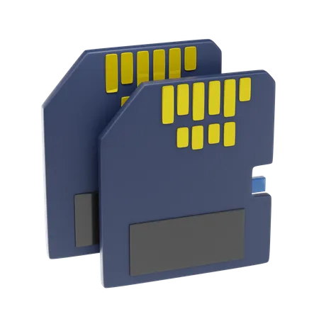 Sd Card  3D Icon