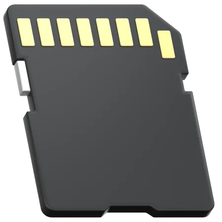 Sd card  3D Icon