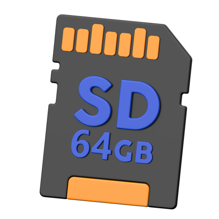 Sd card  3D Icon