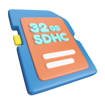 SDHC  3D Icon