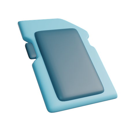 Sdhc Card  3D Icon