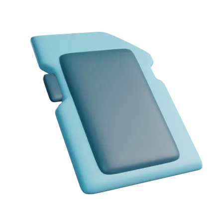 Sdhc Card  3D Icon