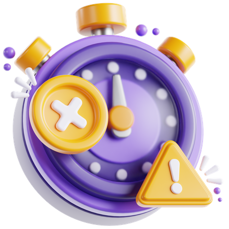 Se acabó el tiempo  3D Icon