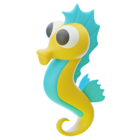 SEA HORSE  3D Icon