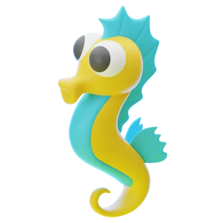 SEA HORSE  3D Icon