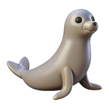 アシカ  3D Icon
