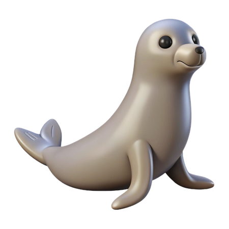 Sea lion  3D Icon