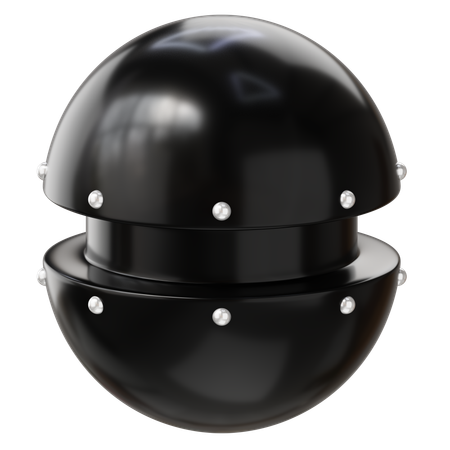 Sea Mine  3D Icon