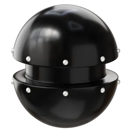 Sea Mine  3D Icon