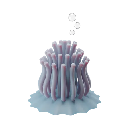 Sea Plant 3D Illustration