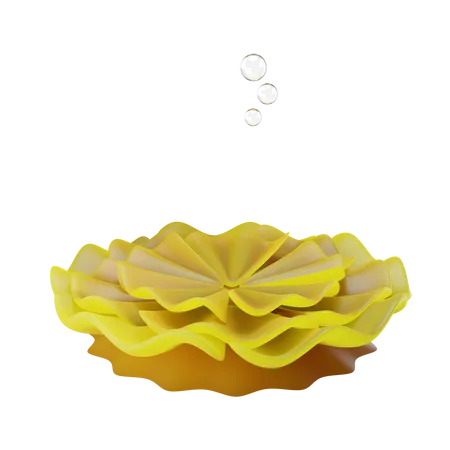 Sea Plant 3D Illustration