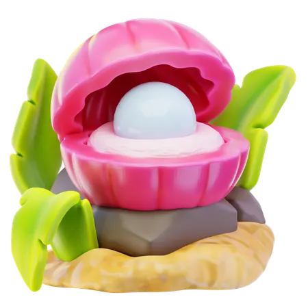 Sea Shell  3D Icon