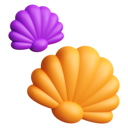 Sea Shell  3D Icon