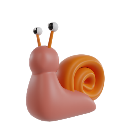 Sea Snail  3D Icon