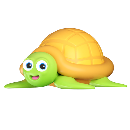 Sea turtle  3D Icon