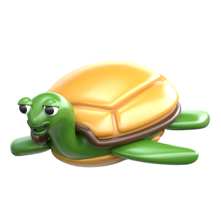 Sea Turtle  3D Icon