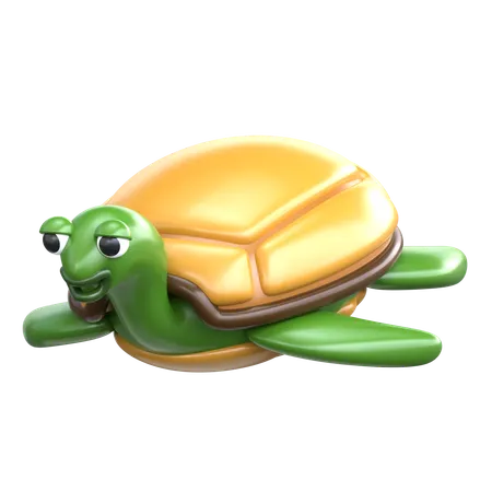 Sea Turtle  3D Icon