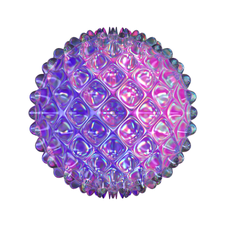 Sea Urchin  3D Icon