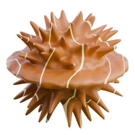 Sea Urchin  3D Icon