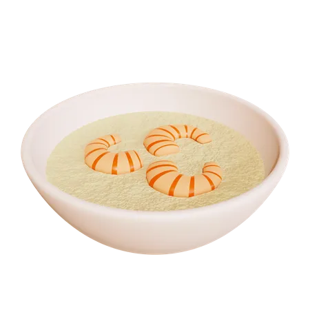 Seafood Porridge 3D Icon